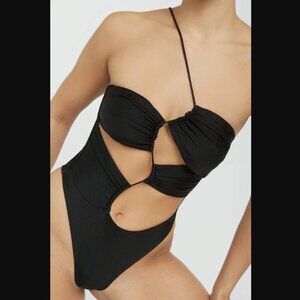 NWT Riot Swim Biscayne One Piece - Black